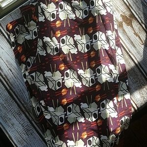 Lularore Chinese take out OS leggings
